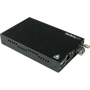 StarTech.com ST ET91000SM10 - Medienkonverter, Gigabit Ethernet, LC, Singlemode