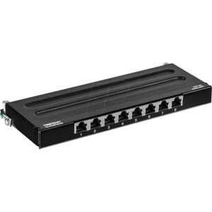 Trendnet TRN TC-P08C6AS - Patchpanel, 8-Port, Cat.6a