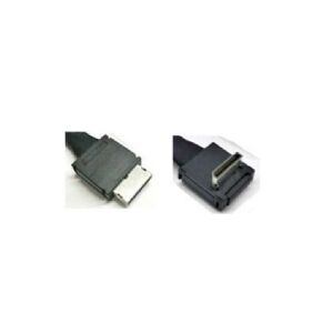 Intel OCuLink Cable Kit AXXCBL470CVCR - SAS internt kabel - 4i MiniLink SAS (SFF-8611) (han) lige til 4i MiniLink SAS (SFF-8611) (han) højrevinklet - 47 cm