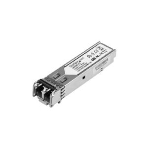 StarTech.com HPE J4858C Compatible SFP Module, 1000BASE-SX, 1GbE Multi Mode (MMF) Fiber Optic Transceiver, 1GE Gigabit Ethernet SFP, LC Connector, 550m, 850nm, DDM, HPE 1400, 1700, 1820 - Lifetime Warranty (J4858CST) - SFP (mini-GBIC) transceiver modul (s