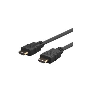 VivoLink Pro - HDMI-kabel med Ethernet - HDMI han til HDMI han - 5 m - sort - formet, 4K support