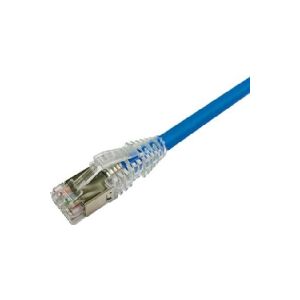 amp netconnect NETCONNECT Patchkabel kat 6A S/FTP PiMF, længde: 3,0 m farve: blå med LSZH kappe