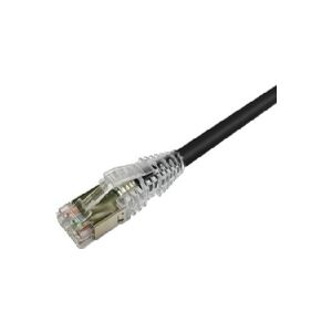 amp netconnect NETCONNECT Patchkabel kat 6A S/FTP PiMF, længde: 3,0 m farve: sort med LSZH kappe