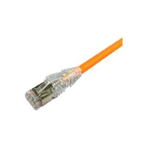 amp netconnect NETCONNECT Patchkabel kat 6A S/FTP PiMF, længde: 2,0 m farve: orange med LSZH kappe