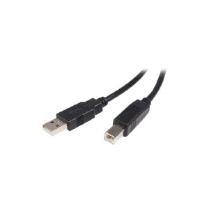 StarTech.com 2m USB 2.0 A to B Cable M/M - USB-kabel - USB (han) til USB Type B (han) - USB 2.0 - 2 m - sort