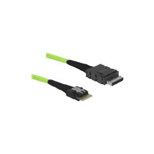 Delock OCuLink - SAS internt kabel - OCuLink (SFF-8611) (han) til 4i Slim SAS (han) - 50 cm