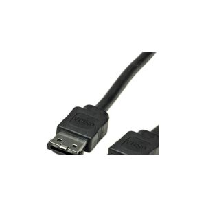 ROLINE External SATA 6.0 Gbit/s Cable, 0,5 m, SATA III, SATA 7-pin, SATA 7-pin, Hanstik/Hanstik, 6 Gbit/sek.