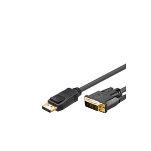 Goobay 51963, 5 m, DisplayPort, DVI-D, Hanstik, Hunstik, Lige