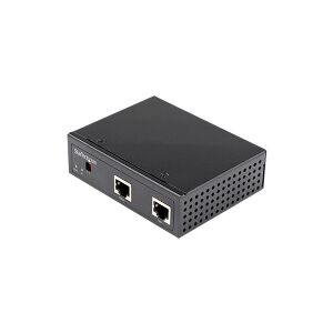 StarTech.com Industrial Gigabit PoE Splitter, 90W High Speed Power over Ethernet PoE+++ Splitter, 12-48V DC Splitter 802.3bt, LAN/RJ45 Ultra PoE to D