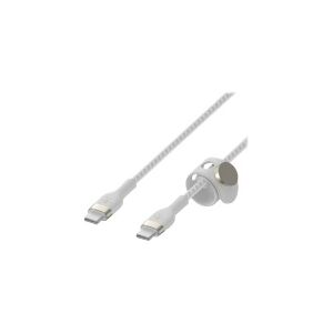 Belkin Components Belkin BOOST CHARGE - USB-kabel - 24 pin USB-C (han) til 24 pin USB-C (han) - 3 m - hvid