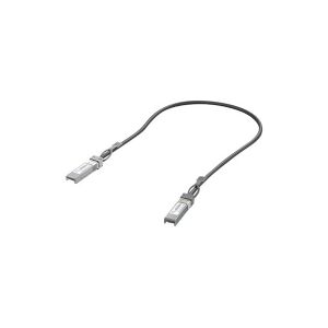 Ubiquiti - 10GBase-kabel til direkte påsætning - SFP+ til SFP+ - 50 cm - 4.2 mm - passivt - sort