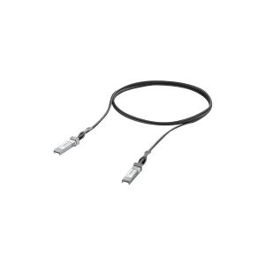 Ubiquiti - 10GBase-kabel til direkte påsætning - SFP+ til SFP+ - 1 m - 4.2 mm - passivt - sort