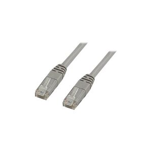 X-Shield - Patchkabel - RJ-45 (han) til RJ-45 (han) - 7 m - UTP - CAT 6 - halogenfri, formet - grå