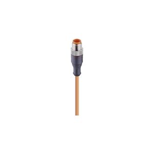 IRWIN Lumberg Automation 11719-1 Sensor-, aktuator-stik, M12 Stik, lige 2.00 m Pol-tal (RJ): 3 1 stk