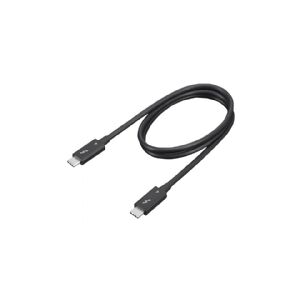 Lenovo - Thunderbolt kabel - 24 pin USB-C (han) til 24 pin USB-C (han) - Thunderbolt 4 - 70 cm - 8K60 Hz support, 4K60 Hz support - sort