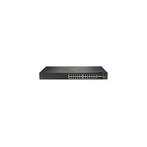 HPE Aruba Networking CX 6200F 24G 4SFP+ Switch - Switch - Max. Stacking Distance 10 km - L3 - Administreret - 24 x 10/100/1000 + 4 x 100/1000/10G SFP