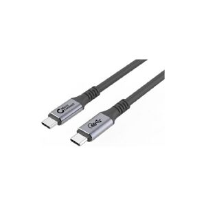 MicroConnect Premium - USB-kabel - 24 pin USB-C (han) lige til 24 pin USB-C (han) lige - USB4 Gen3x2 - 20 V - 5 A - 2 m - USB Power Delivery (100 W),