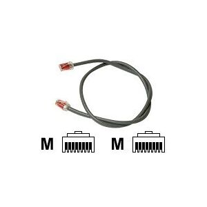 commscope SYSTIMAX GigaSPEED XL GS8E - Patchkabel - RJ-45 (han) til RJ-45 (han) - 4.6 m - CAT 6 - knastfri, strenget - grå