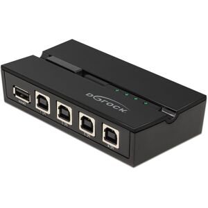 Delock Usb 2.0 Switch - 4 Pc Til 1 Enhed