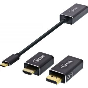 Usb-C Multi Adapter Kabel - 6i1 - Sort