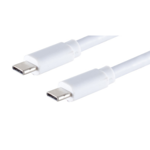 Usb-C 3.1 Gen. 2 Kabel - 3a/20v/60w - Hvid - 1 M