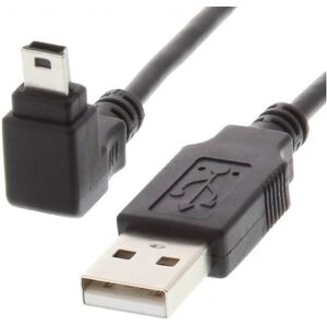 Usb Kabel 2.0 - Usb-A Han / 270° Vinklet Mini-B - 1 M