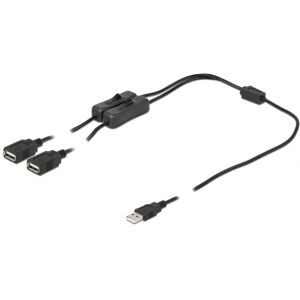 Delock Usb Splitter Kabel - 1 Til 2 - 1 M