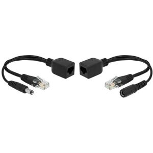 Delock - Passive Poe Rj45 / Dc Netværksadapter - 5.5 X 2.1 Mm