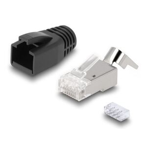 Delock Rj45 Stik - Cat 6a / 7 S/ftp - Blød/solid - 25 Stk