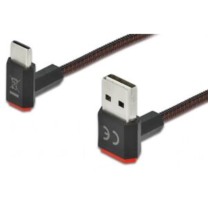 Delock Easy Usb-A 2.0 / Usb-C 3.1 - Op/nedad Vinklet - 0.20 M