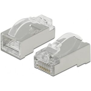 DeLOCK Rj45 Crimp+cut+curve Modularstik - Cat 6 Stp - 20 Stk