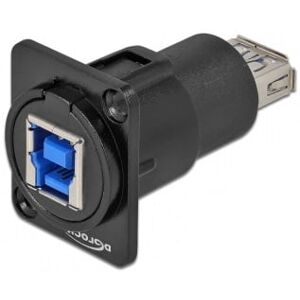 Delock D-Type Modul (Xlr-Stik Port) - Usb-A 3.0 Til Usb-B 3.0