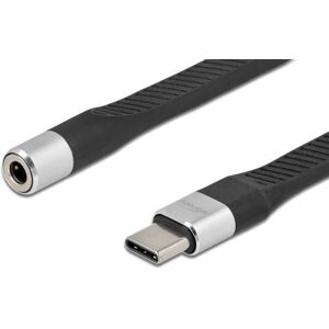 Delock Usb-C Til Fladt Minijack Kabel - 10 Cm