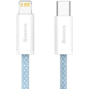 Baseus - Usb-C Til Lightning Kabel - Pd 20w - Blå - 2 M