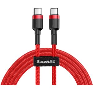 Baseus Usb-C Pd - 20v/3a/60w - Rød - 2 M