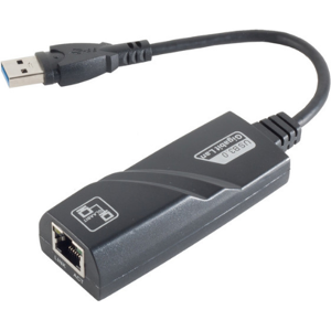 Usb-A 3.0 Til Rj45 Adapter - Sort