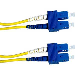 Lan-com Fiber Patchkabel Os2 Sc-Sc 9/125 Duplex 1m