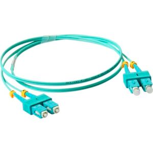 Lan-com Fiber Patchkabel Om3 Sc-Sc 50/125 Duplex 1m