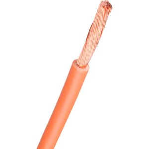 100 Meter Nexans Pvt90 Ledning, 1x0,75 Mm², Orange