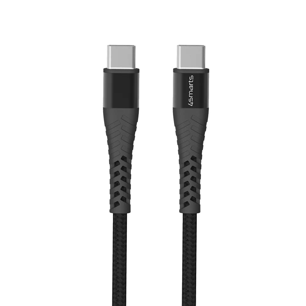 4Smarts PremiumCord XS USB-C til USB-C Kabel PD 60W - 0,25m. - Sort