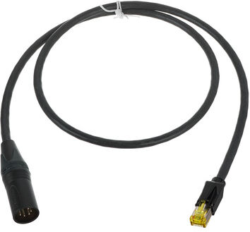 Sommer Cable CAT7 XLRm Adapter 1m black