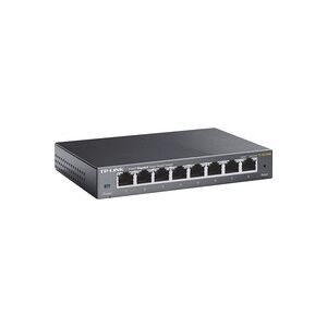 TP-Link TL-SG108E Géré L2 Gigabit Ethernet (10/100/1000) Noir, Switch - Publicité