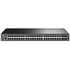 TP-Link Switch administrable JetStream 48 ports Gigabit L2 avec 4 slots SFP - Informatique Reseau  Switch    Commutateur