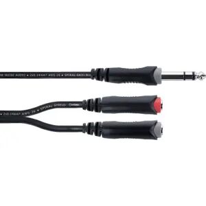 Cordial Cables adaptateur/ CBLE Y BRETELLE JACK STRO MLE / 2 JACKS MONO FEMELLES 30 CM