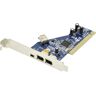 Digitus DIGITUS 3 + 1 poorten FireWire 400-controllerkaart FireWire 400 PCI