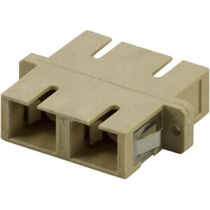 Deltaco Fbp-1039 Adapter, Fiber, Sc-Sc, Multimode, Duplex, Keramisk, Plast