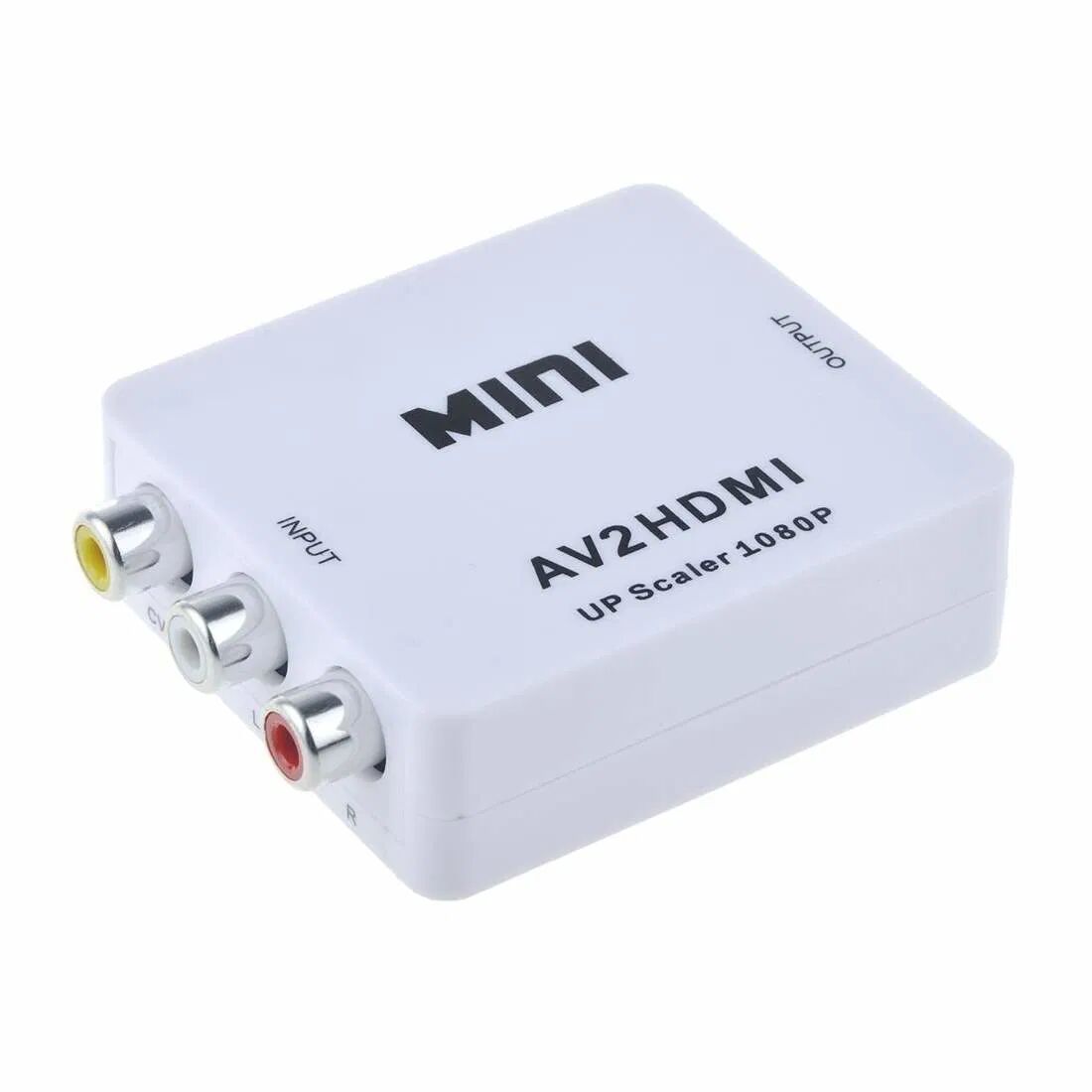 eStore AV til 1080p HDMI Adapter - (3x RCA) NTSC / PAL Kompatibel