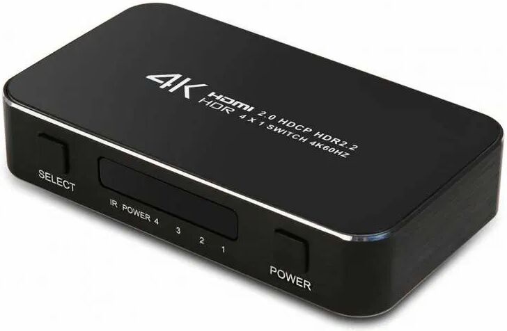 eStore HDMI Switch - 4 Porter - 3D / 1080p / 4K