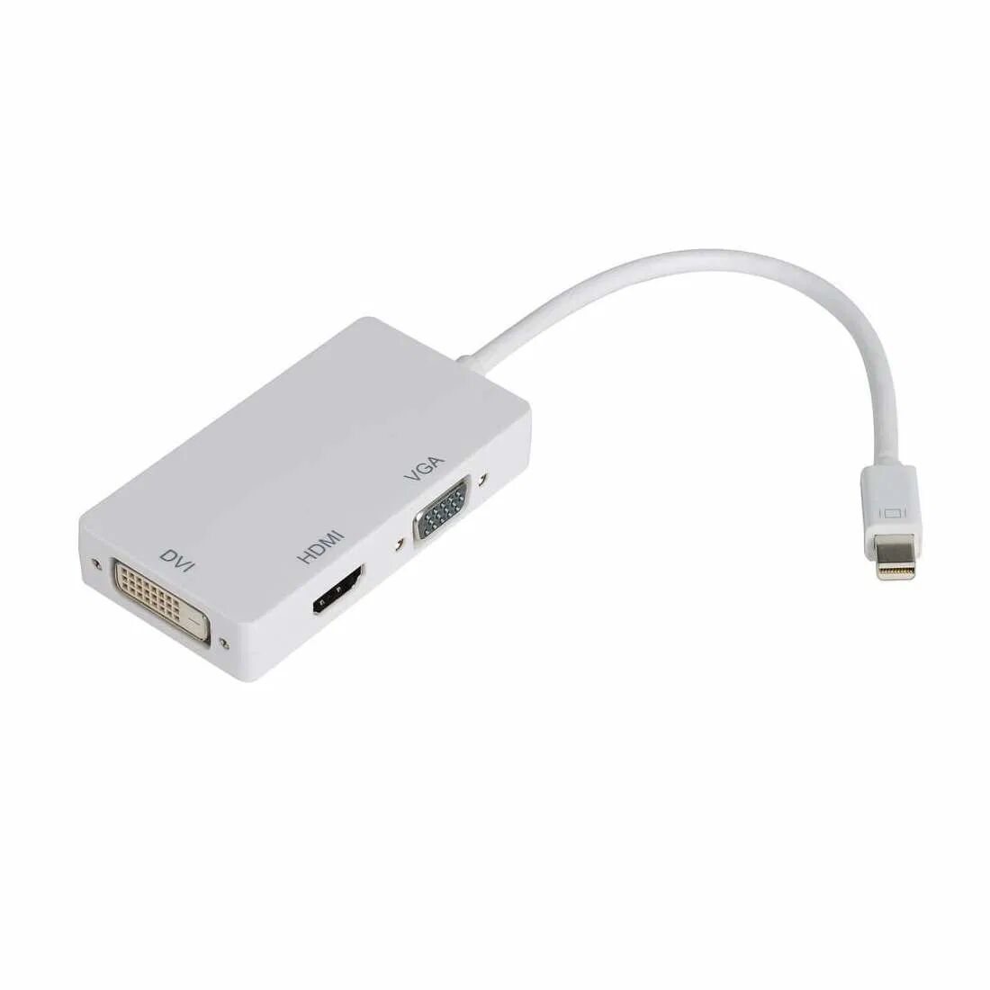 eStore Thunderbolt / Mini DisplayPort Adapter HDMI/DVI/VGA 3in1