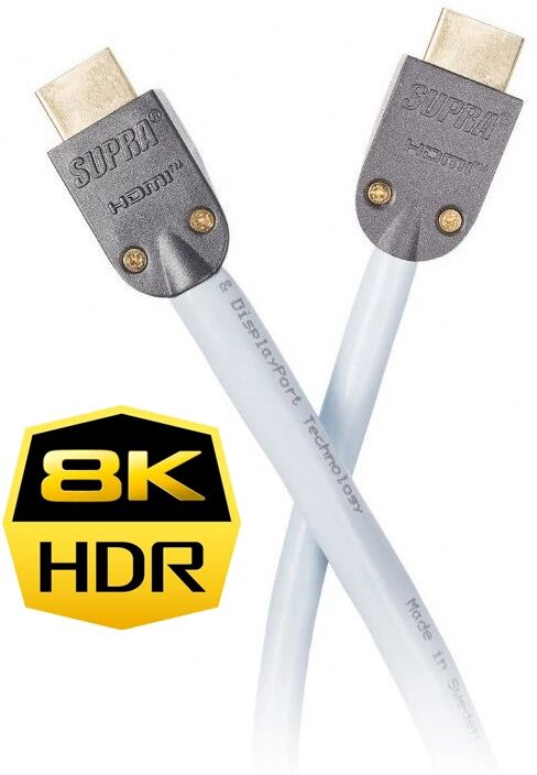 Supra HDMI Kabel 2.1 UHD 8K 1,5 m